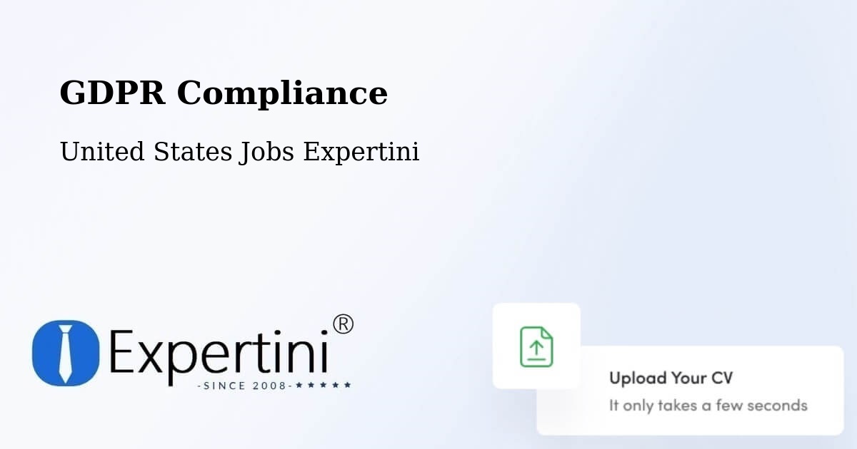 EU GDPR Compliance Statement – Reamstown - United States Jobs Expertini