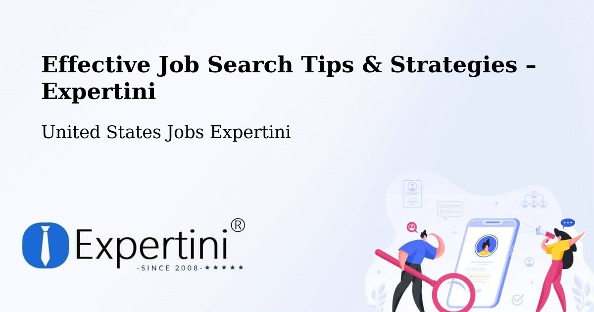 Job Search Tips & Strategies for Job Seekers – Reamstown - Reamstown, United States Jobs Expertini