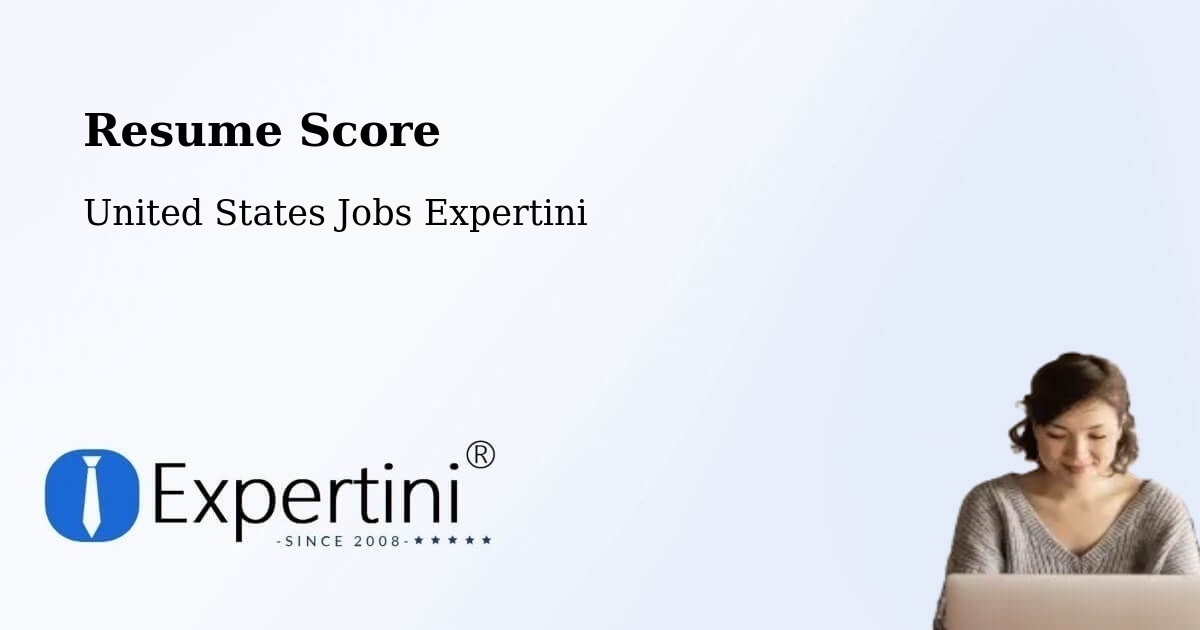Resume Score & Job Description Match Tool – Reamstown - United States Jobs Expertini